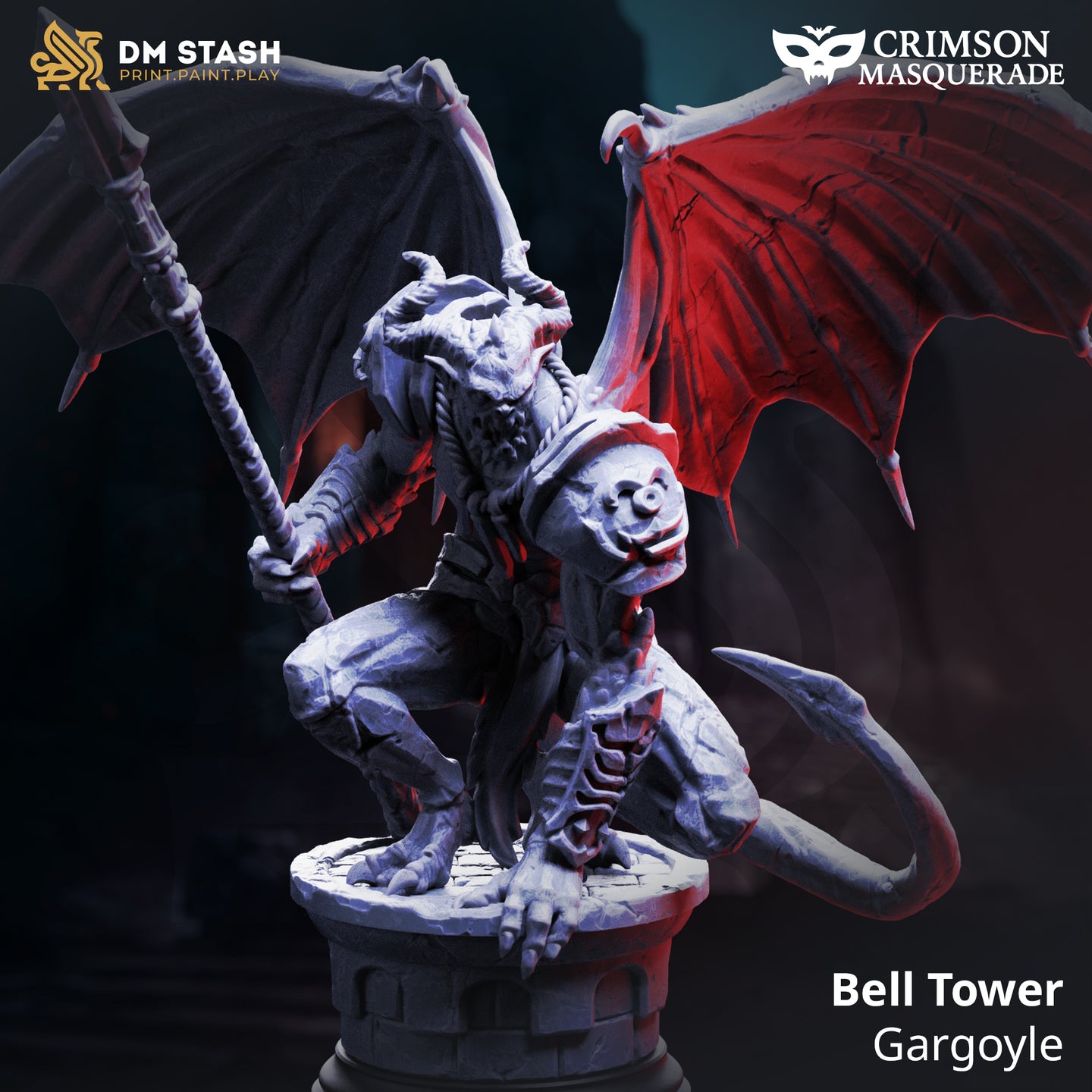Bell Tower Gargoyle by DM Stash