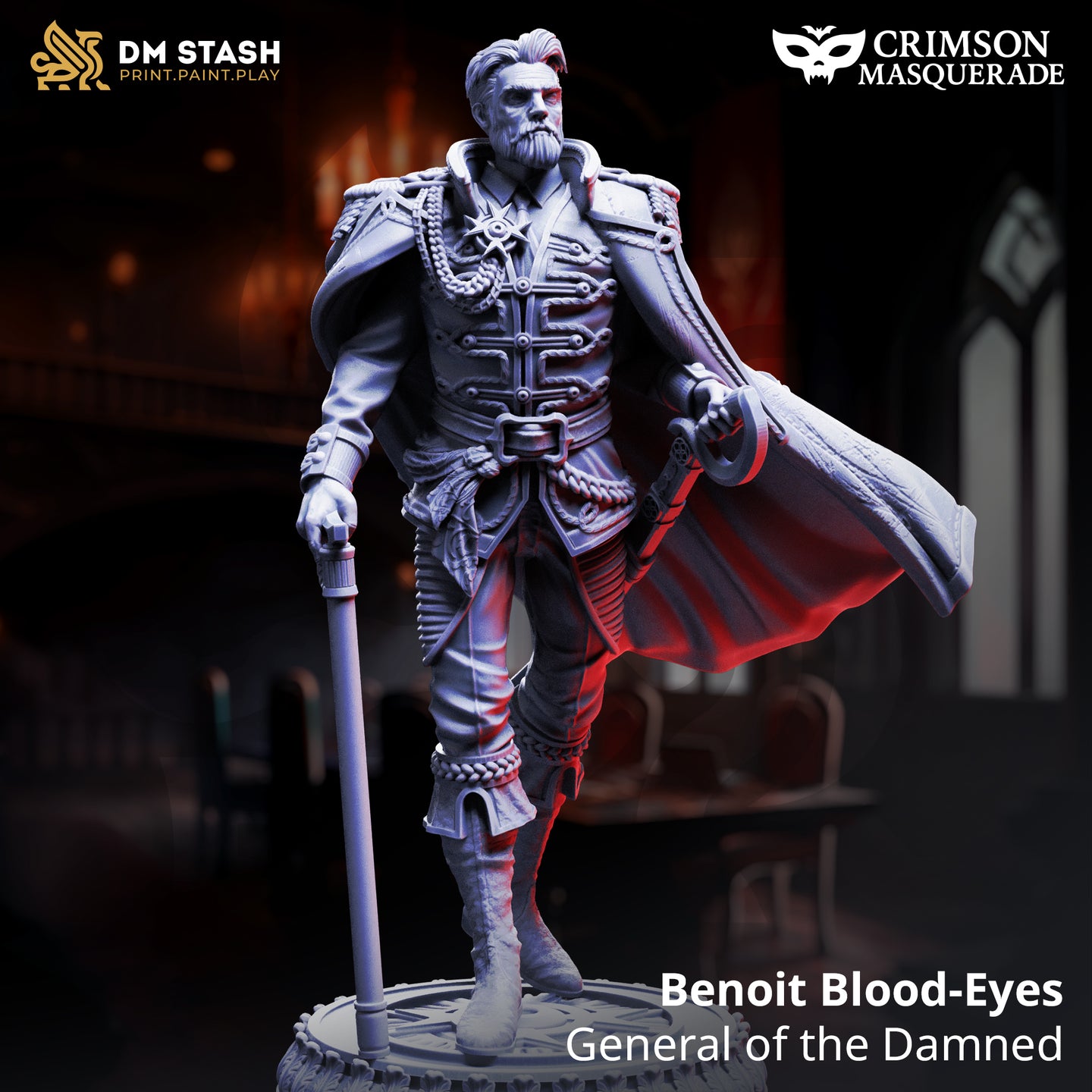 General of the Damned (Benoit Blood-Eyes) by DM Stash