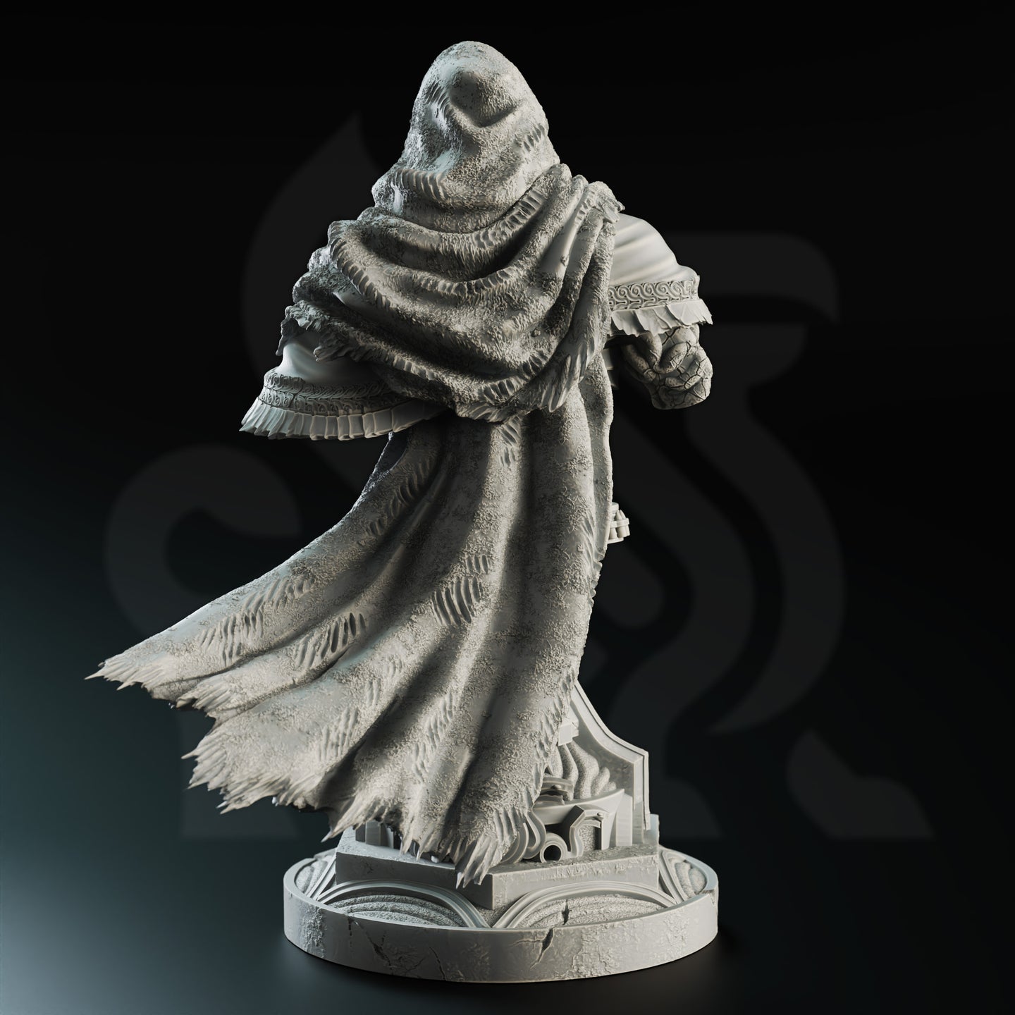 Construct Gunslinger (Big Iron) Bust  by DM Stash