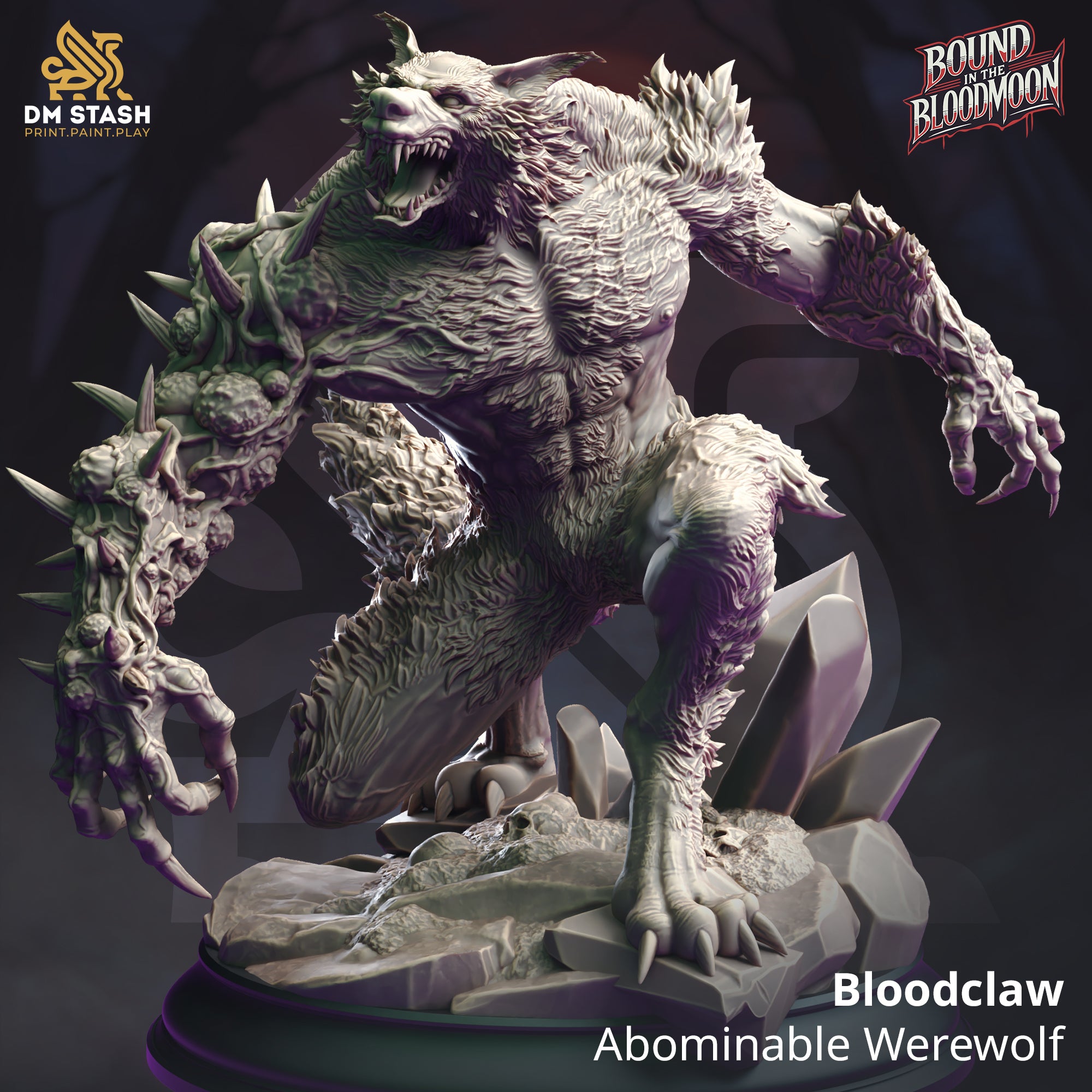 Abominable Werewolf (Bloodclaw) by DM Stash