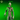 Digital render of a Bodak miniature by The Toadstool Weaver — a gaunt, pale humanoid with an elongated featureless skull, beak-like facial protrusion, glowing hollow eye sockets, and clawed hands, standing in a menacing forward-facing pose against a green background. 32mm scale D&D miniature, unpainted.