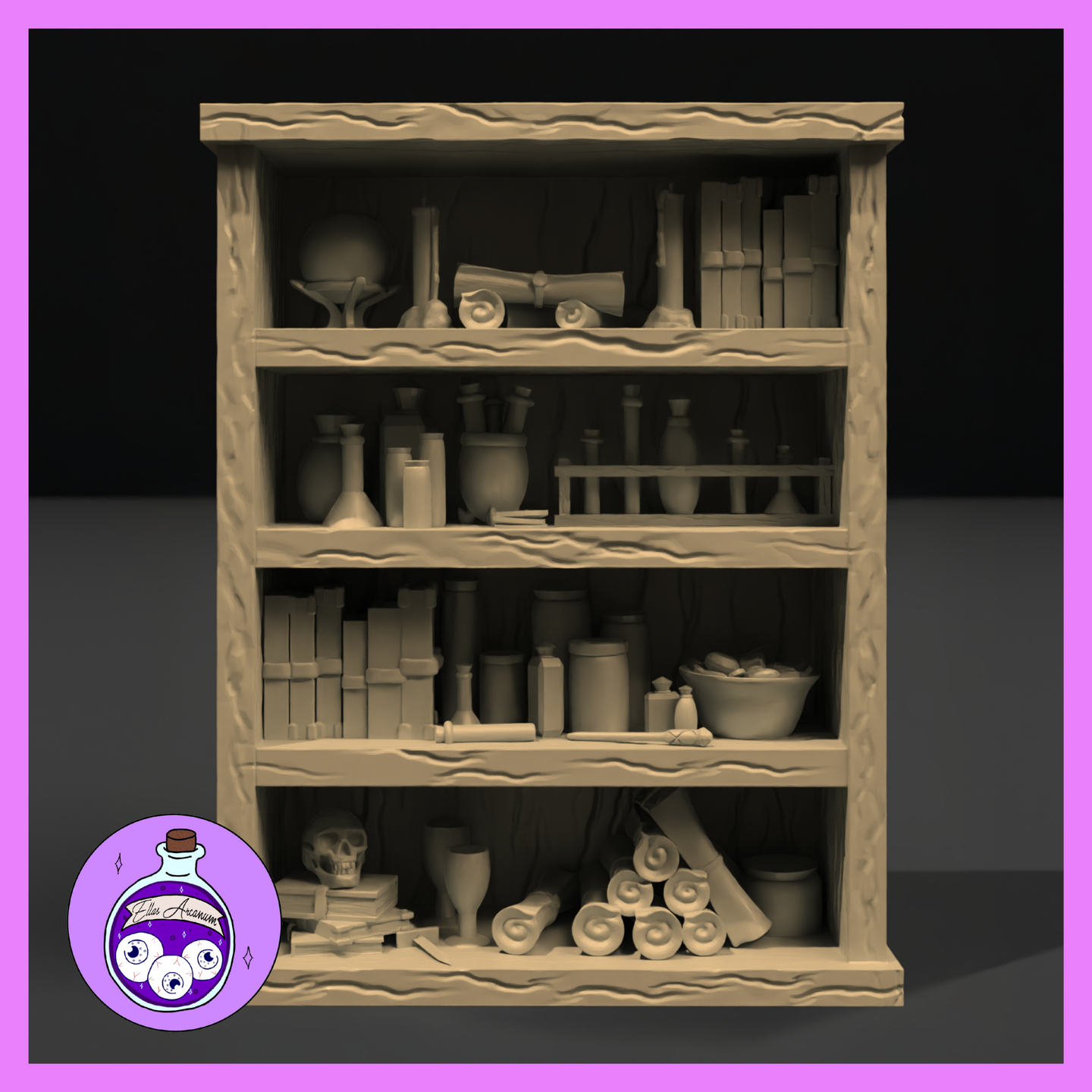 Bookshelf Misc by Ella's Arcanum
