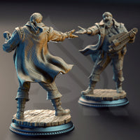 Master of the Hurdy Gurdy Pirate Bard (Bossman Bill) by DM Stash