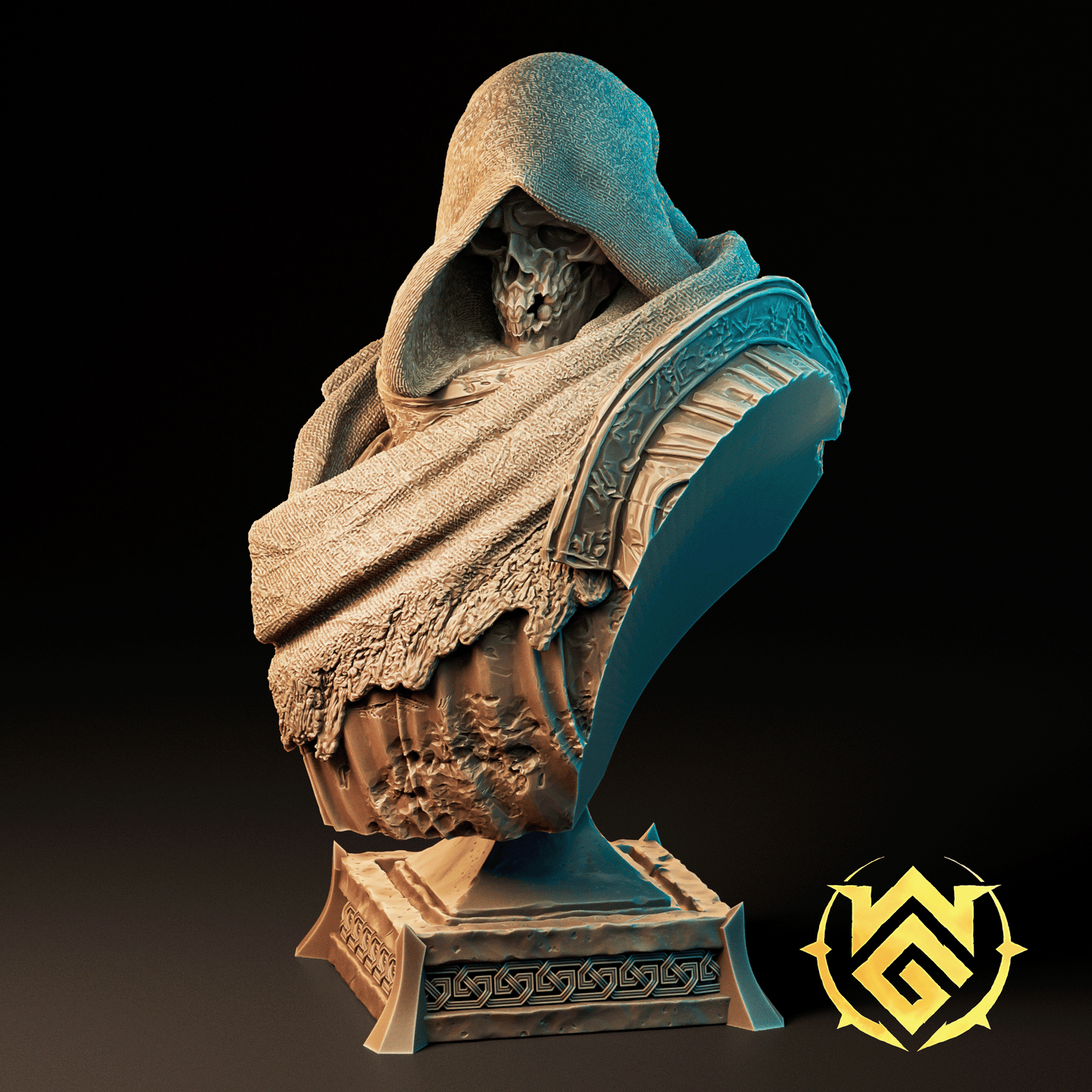Braindead Bulwark (Undead Fighter) Bust by The Witchguild