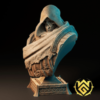 Braindead Bulwark (Undead Fighter) Bust by The Witchguild