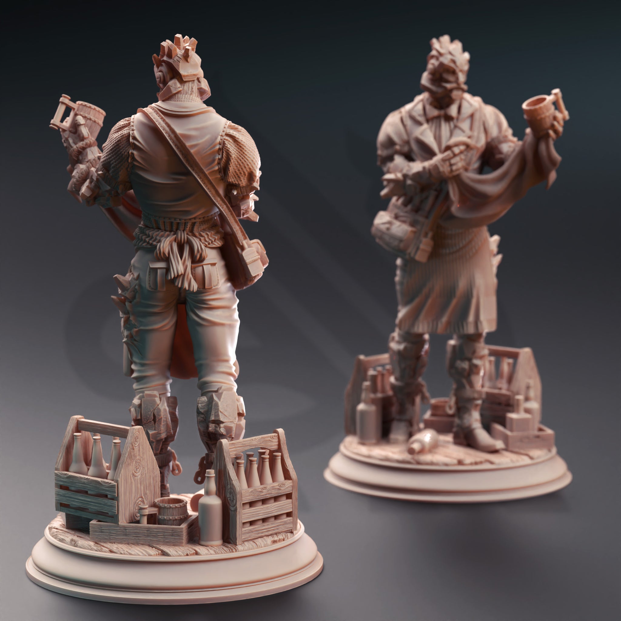 Warforged Bartender (Brick) by DM Stash