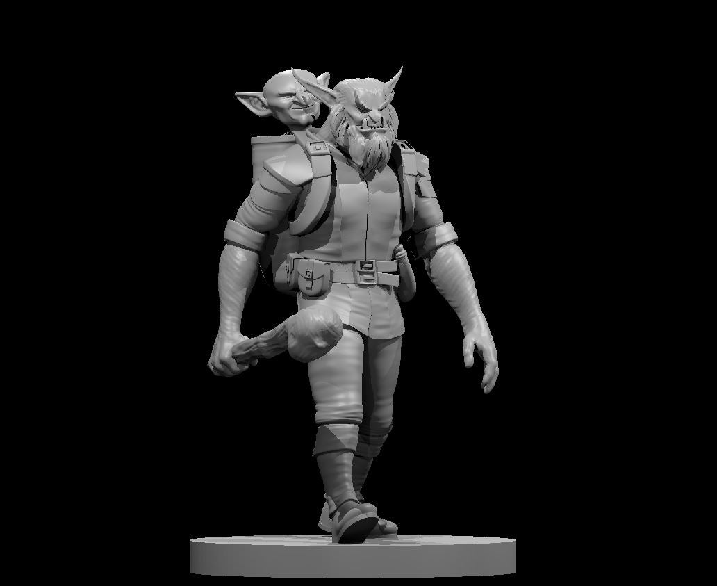 Bugbear Fighter / Goblin Buddy by MZ4250