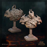 Ard'Grag Bust  by Great Grimoire