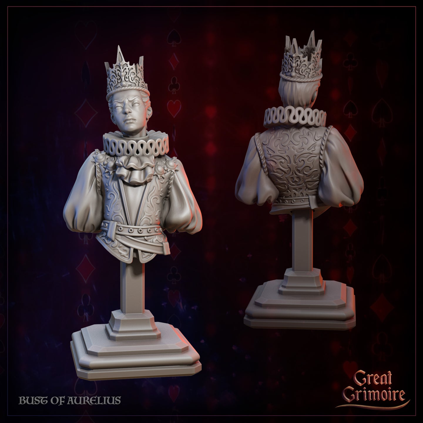 Aurelius Bust  by Great Grimoire