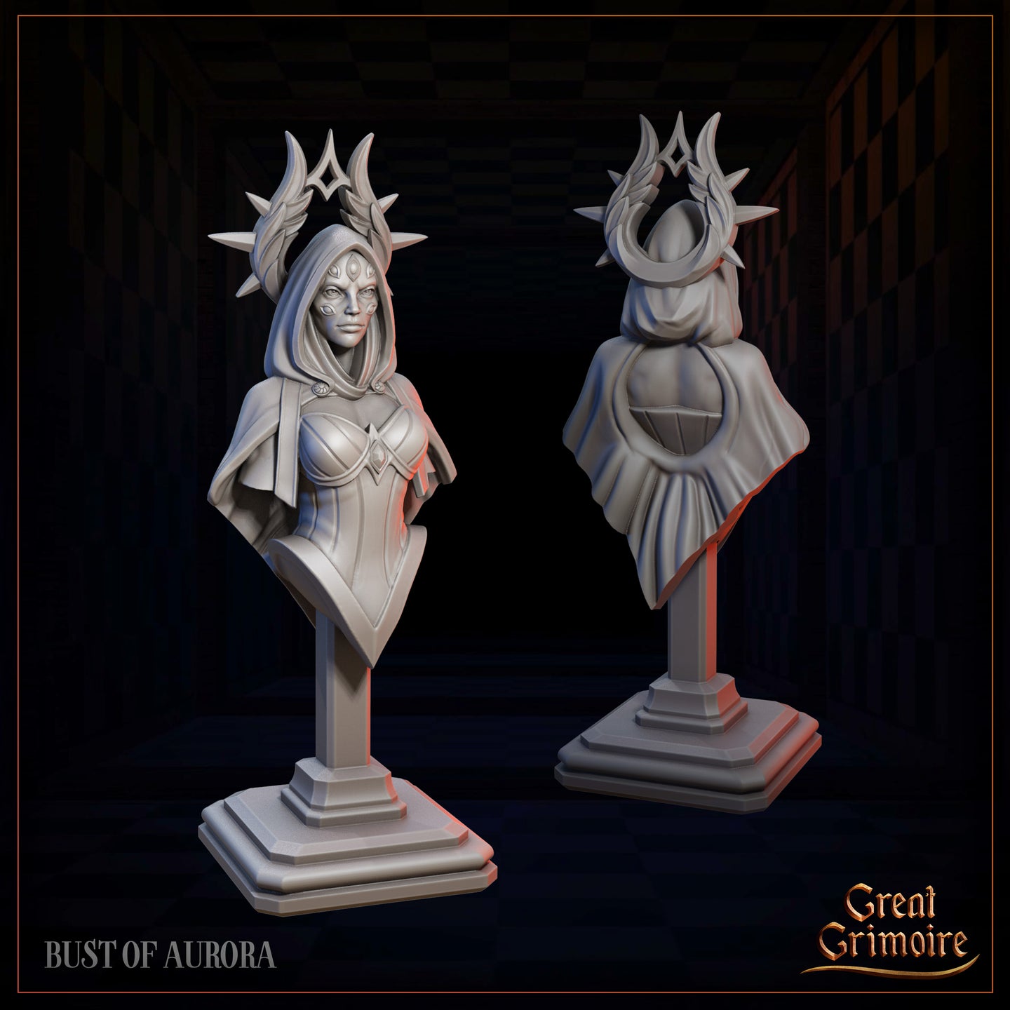 Aurora Queen Bust  by Great Grimoire