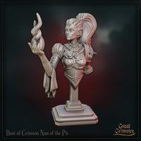 Crimson Nun of the Pit Bust  by Great Grimoire