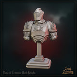 Crimson Oath Knight Bust  by Great Grimoire