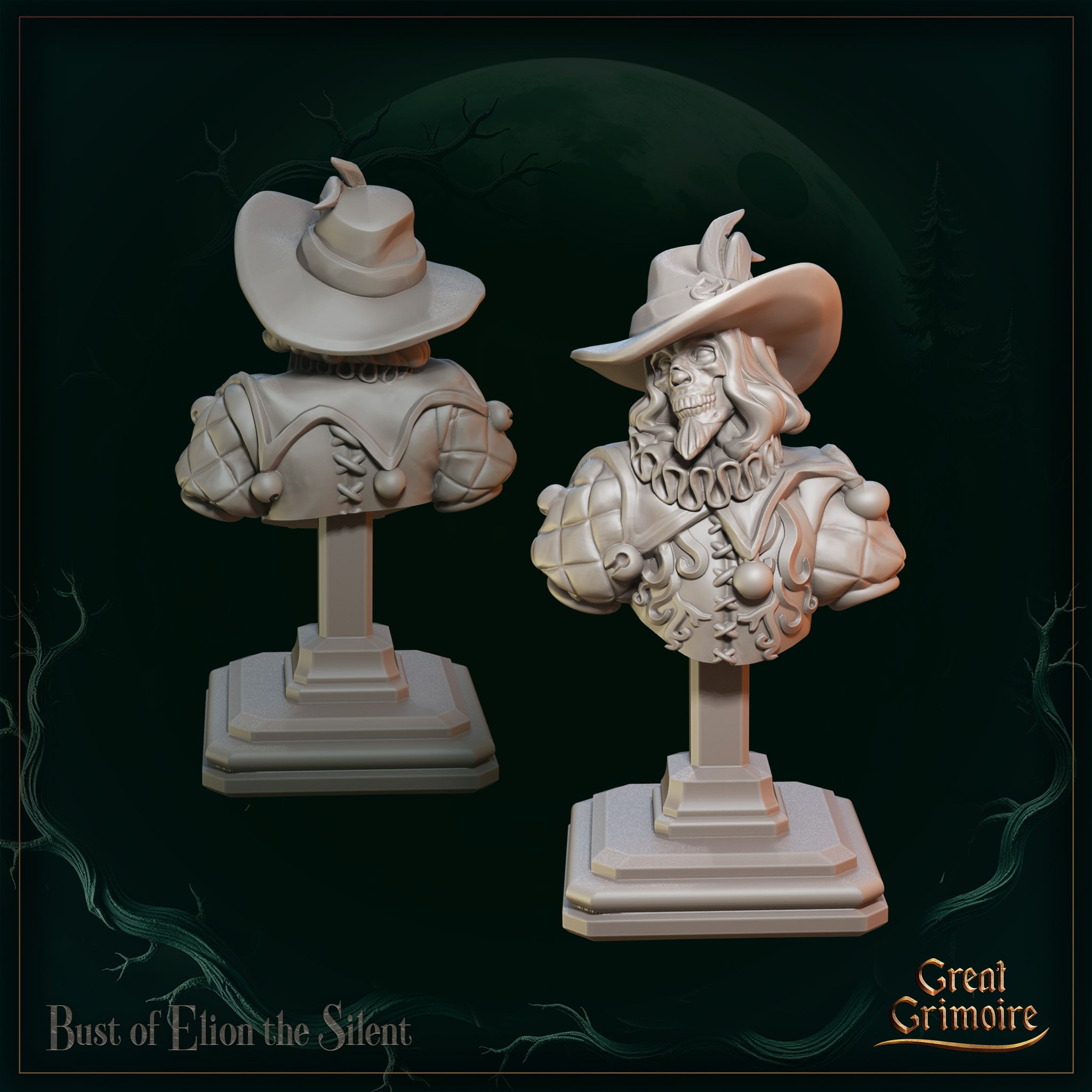 Elon the Silent Bust  by Great Grimoire