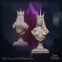 Lamneth the Unseen Bust  by Great Grimoire