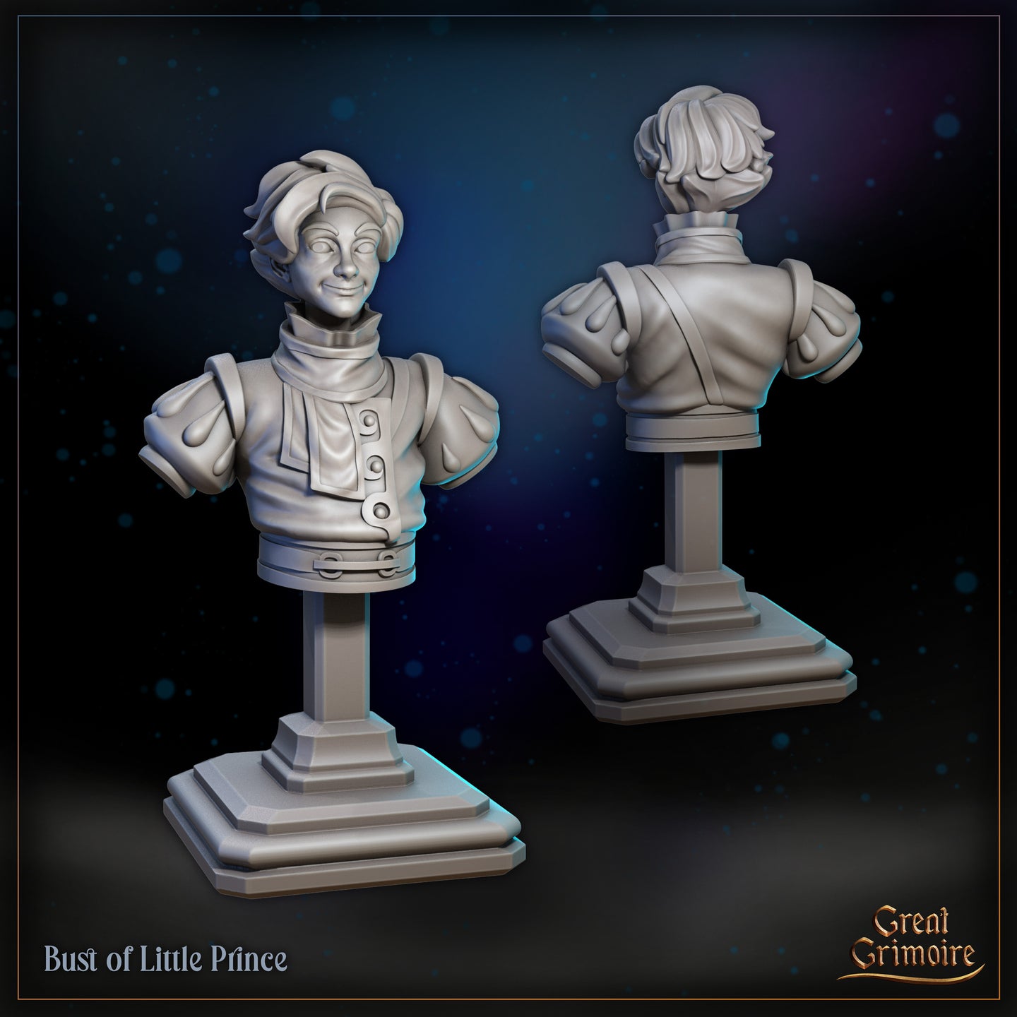 Prince Loir Bust  by Great Grimoire
