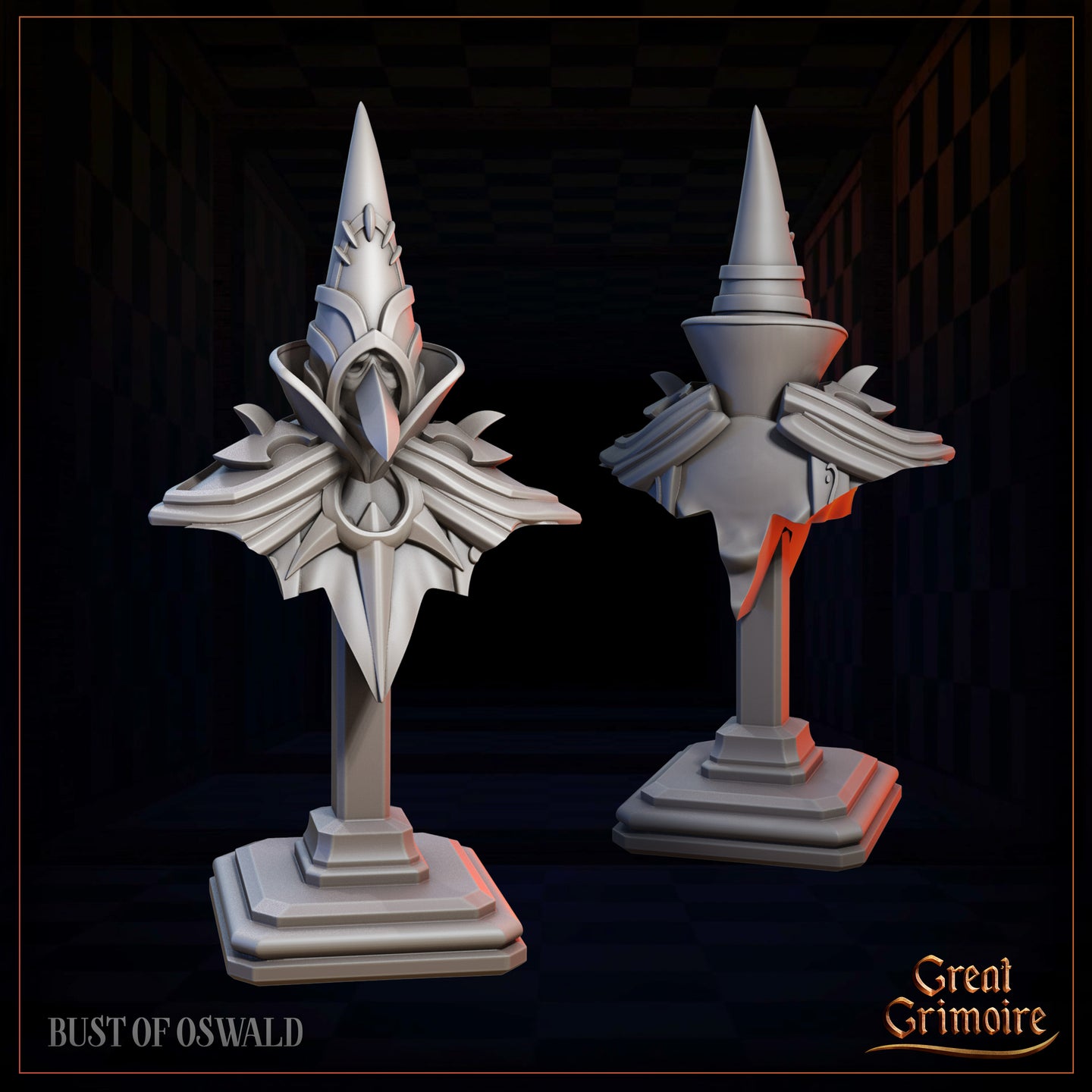 Oswald Bust  by Great Grimoire