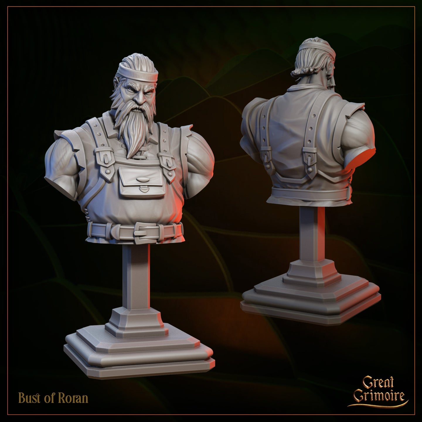 Roran Bust  by Great Grimoire
