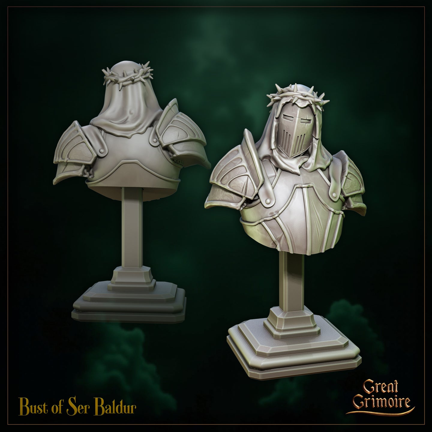 Ser Baldur Bust  by Great Grimoire