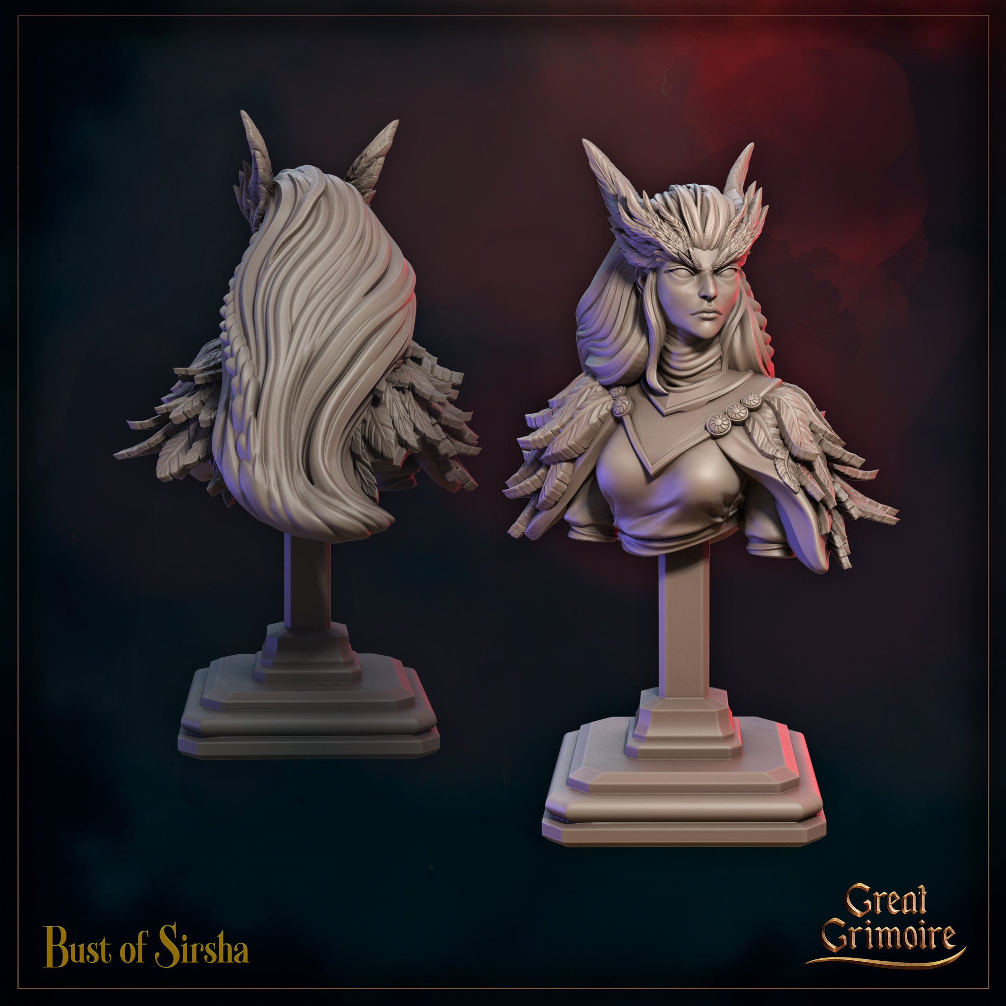 Sirsha Bust  by Great Grimoire