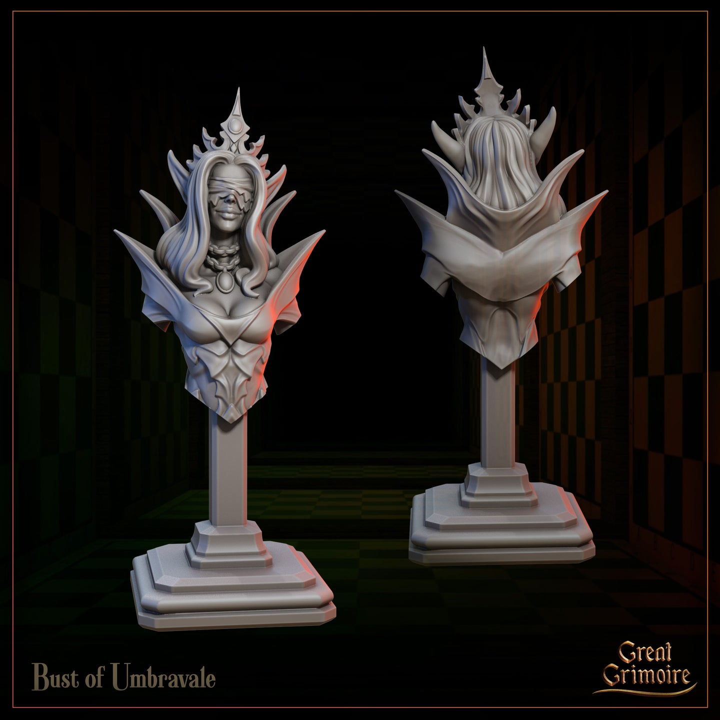 Umbravale Bust  by Great Grimoire