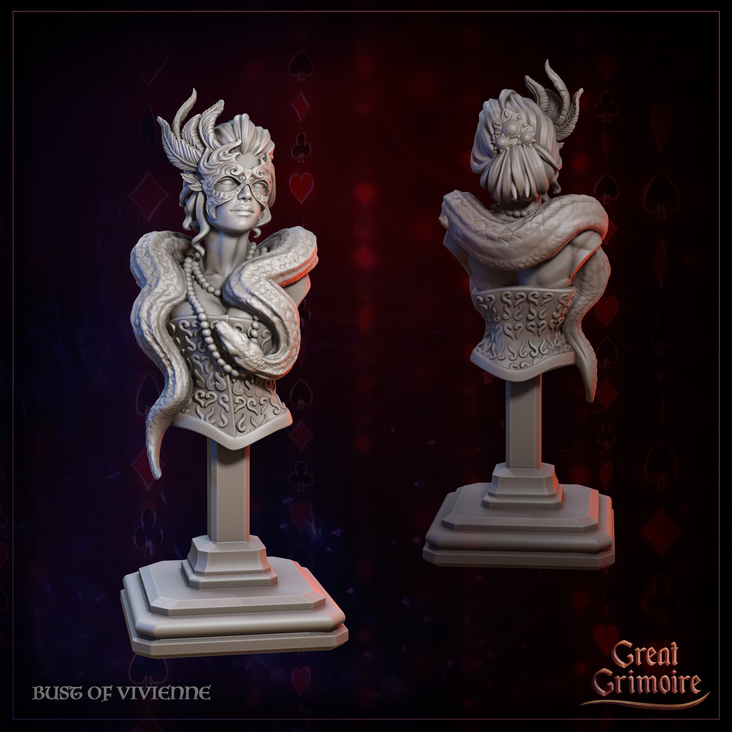 Vivienne Bust  by Great Grimoire