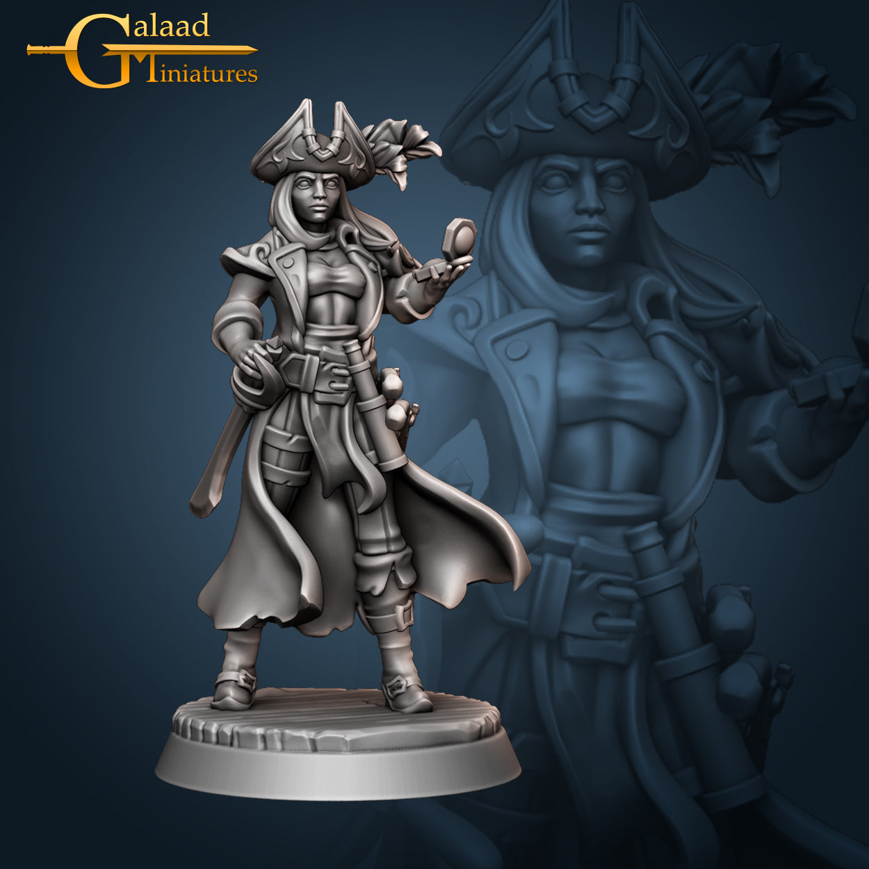 Captain Compass by Galaad Miniatures