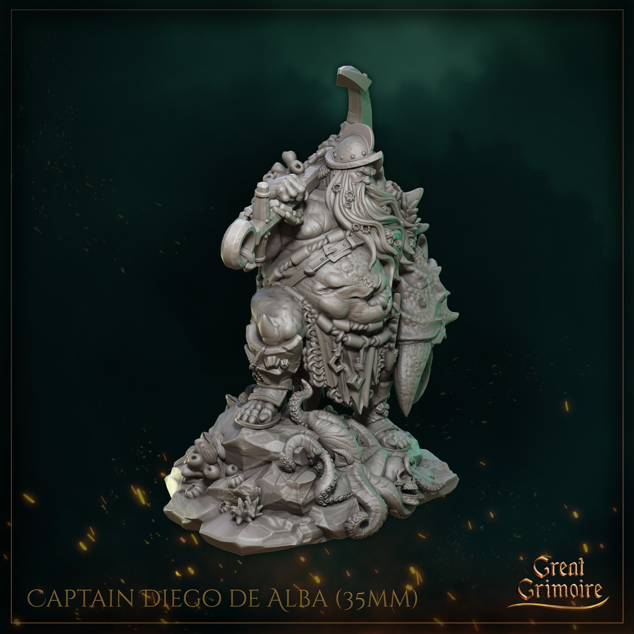 Pirate Captain Diego de Alba by Great Grimoire