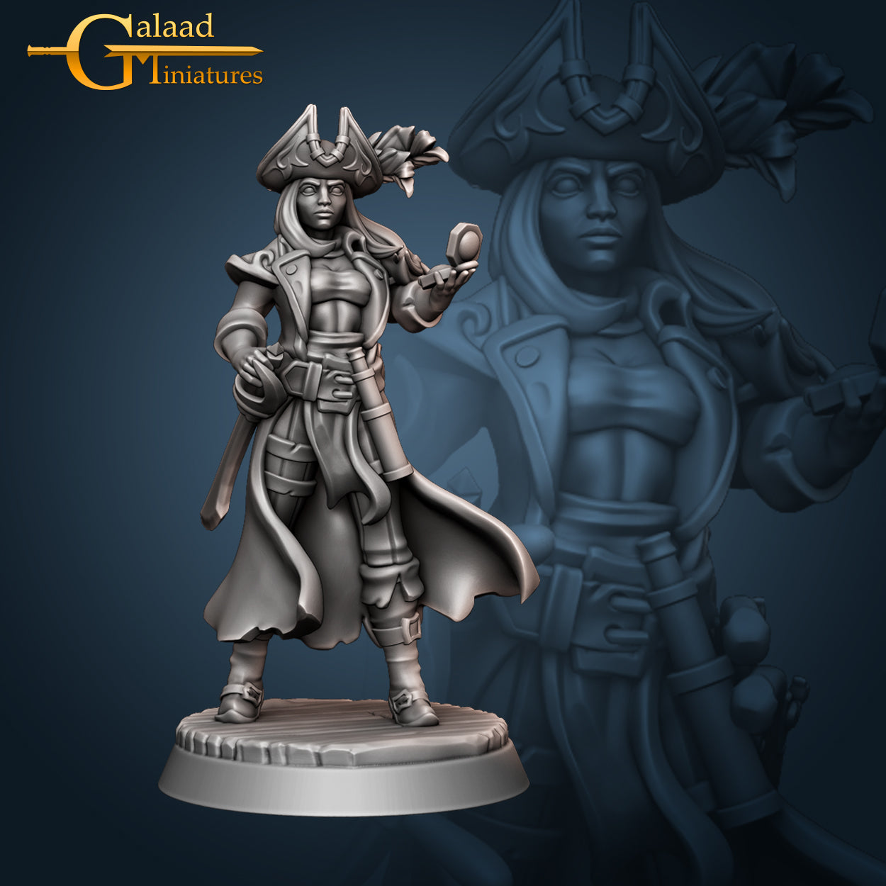 Captain Compass by Galaad Miniatures