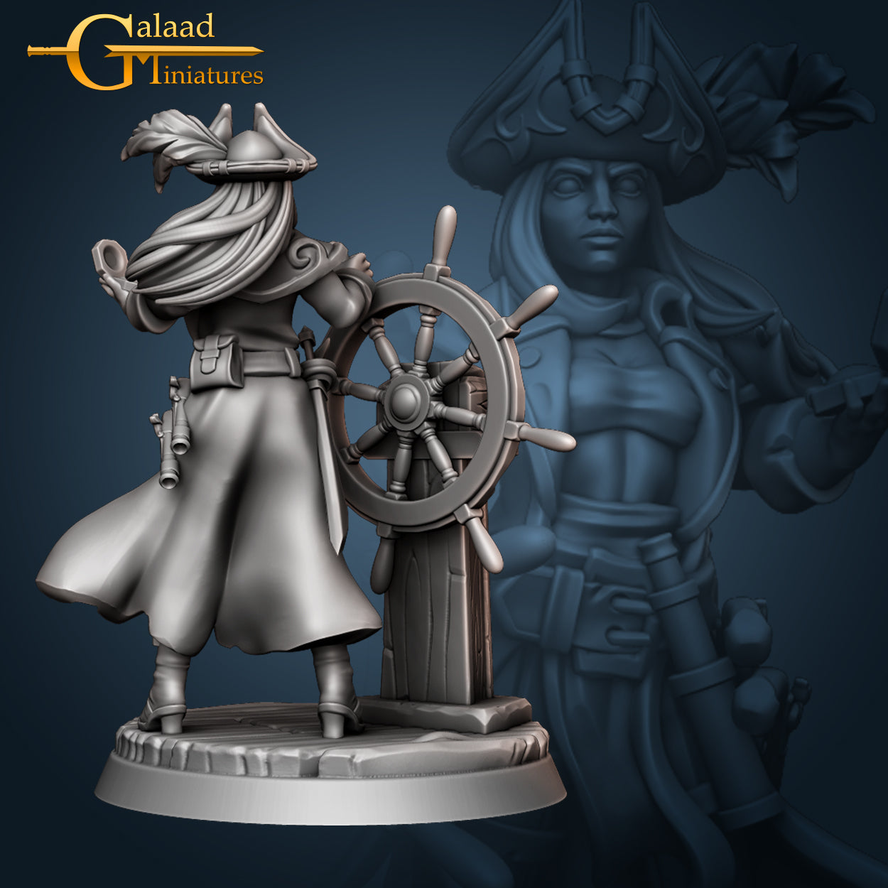 Captain Rudder by Galaad Miniatures