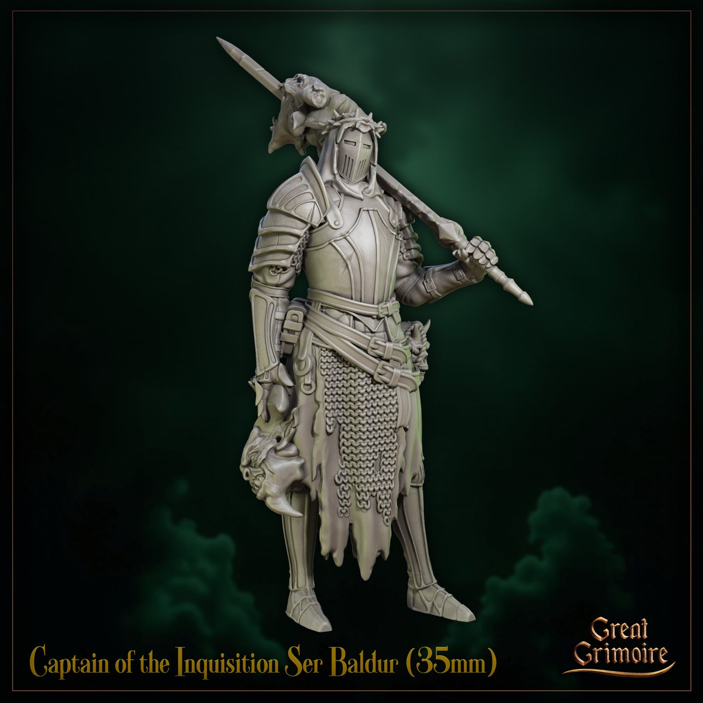 Captain of the Inquisition - Ser Baldur by Great Grimoire