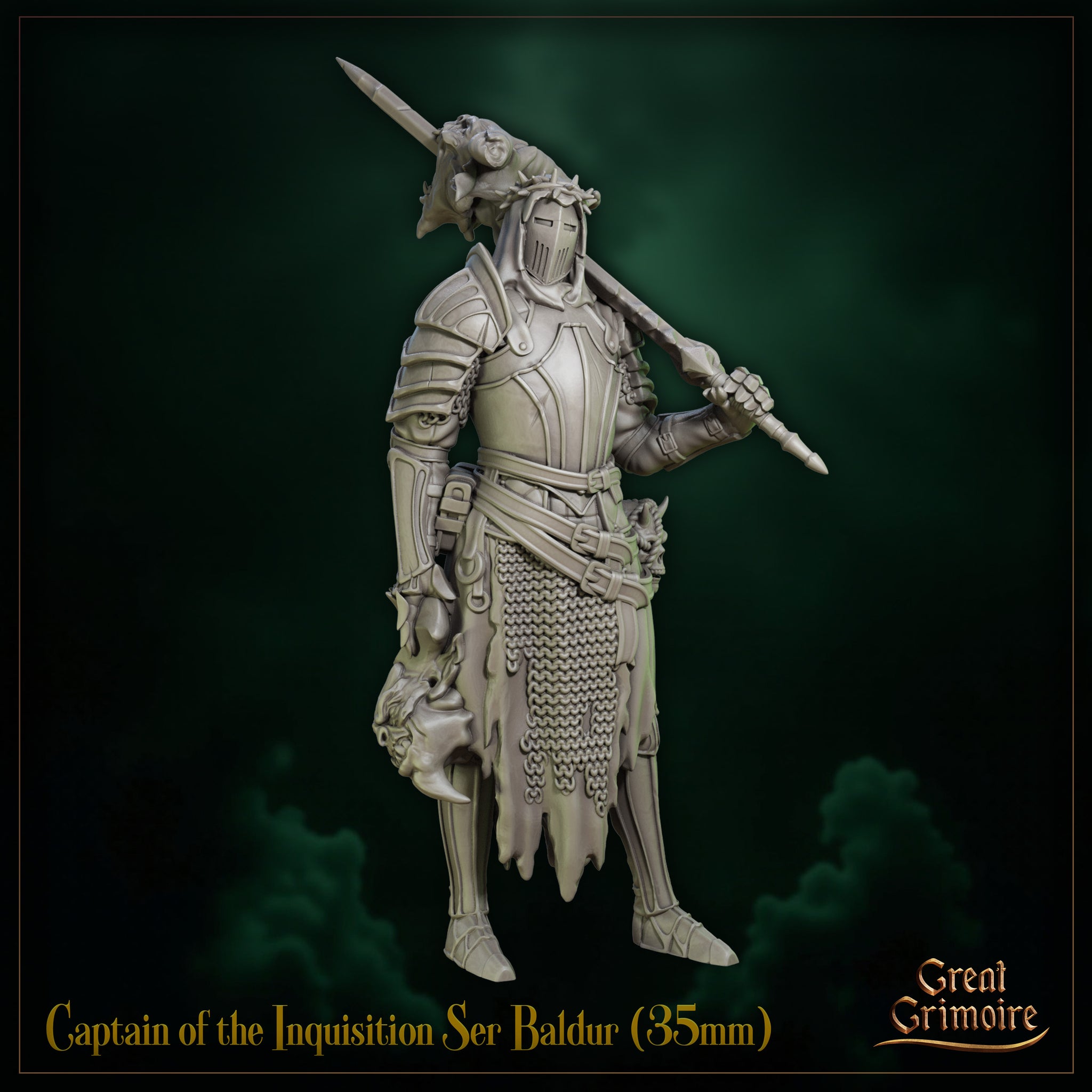 Captain of the Inquisition - Ser Baldur by Great Grimoire