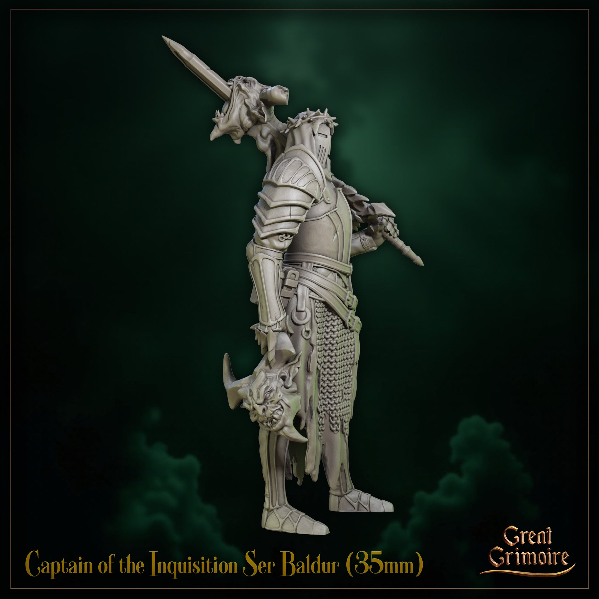 Captain of the Inquisition - Ser Baldur by Great Grimoire