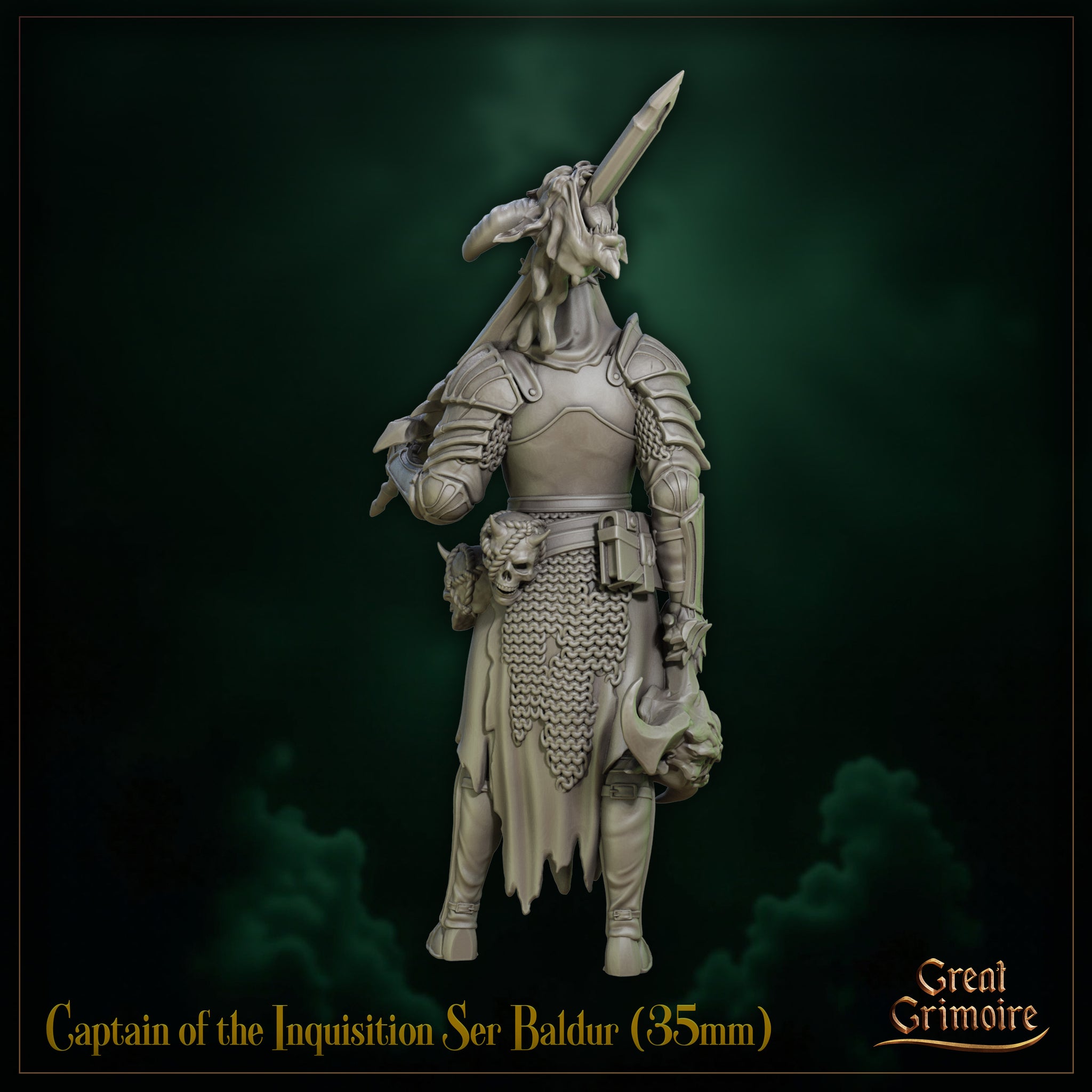 Captain of the Inquisition - Ser Baldur by Great Grimoire