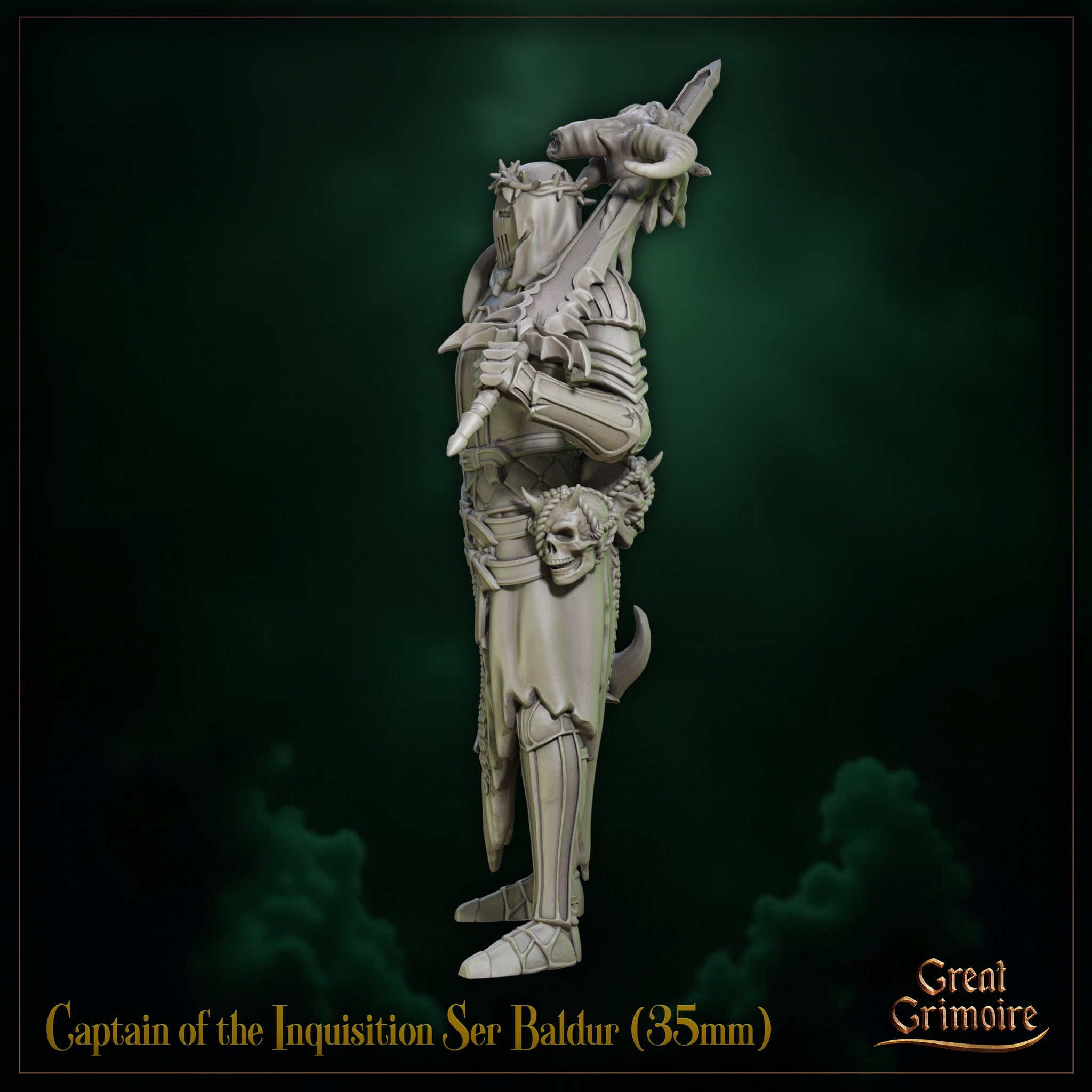 Captain of the Inquisition - Ser Baldur by Great Grimoire