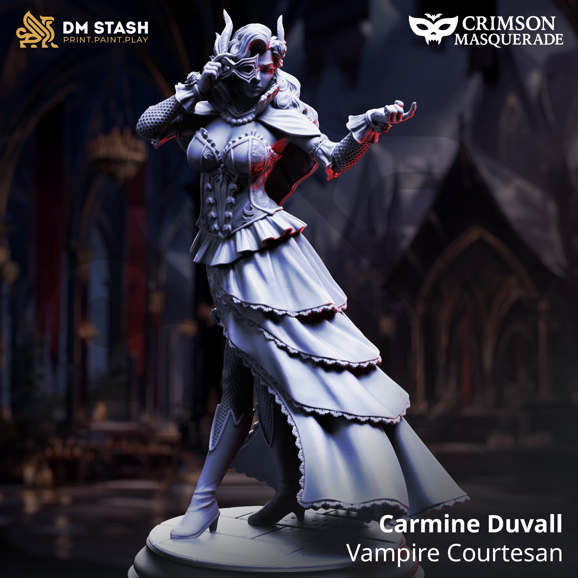 Vampire Courtesan (Carmine Duvall) by DM Stash