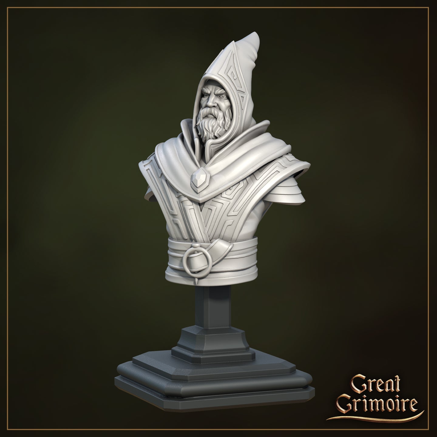 Cartographer Bust  by Great Grimoire