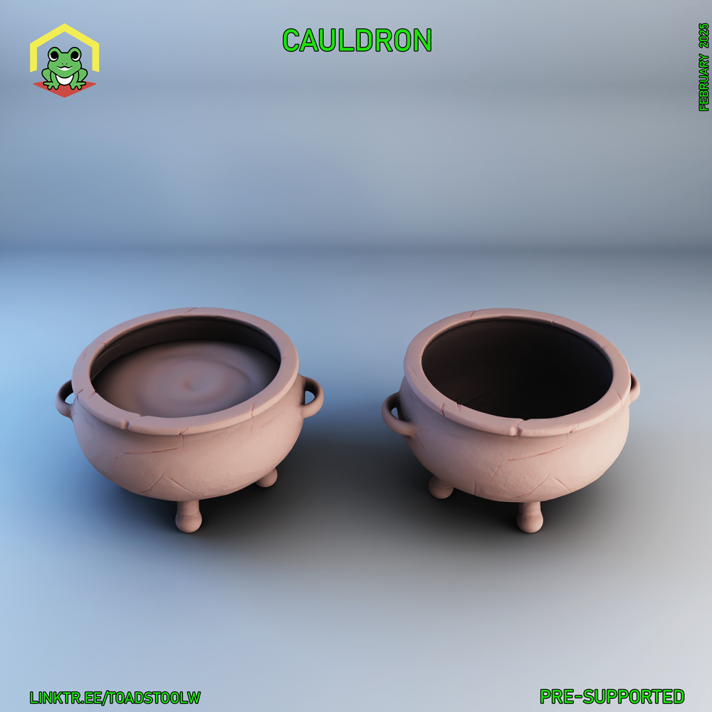 Cauldron by The Toadstool Weaver