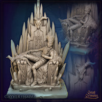 Cayver on Throne by Great Grimoire