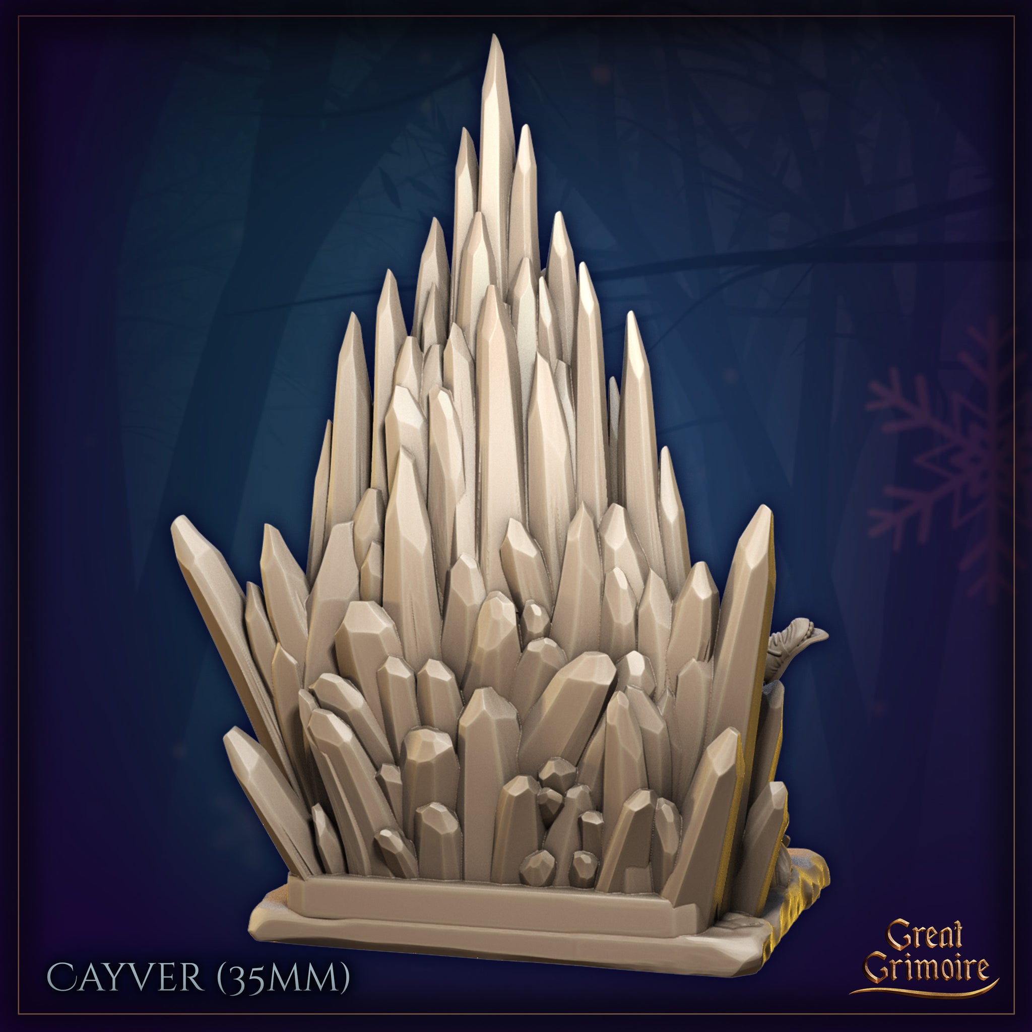 Cayver on Throne by Great Grimoire