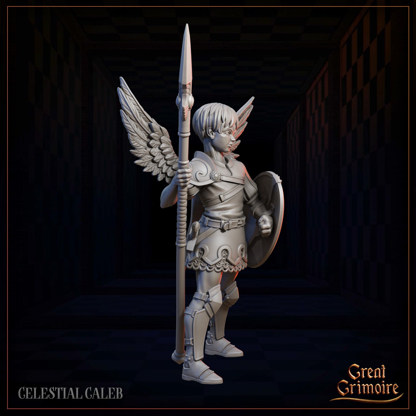 Cherubim Pawn 01 by Great Grimoire