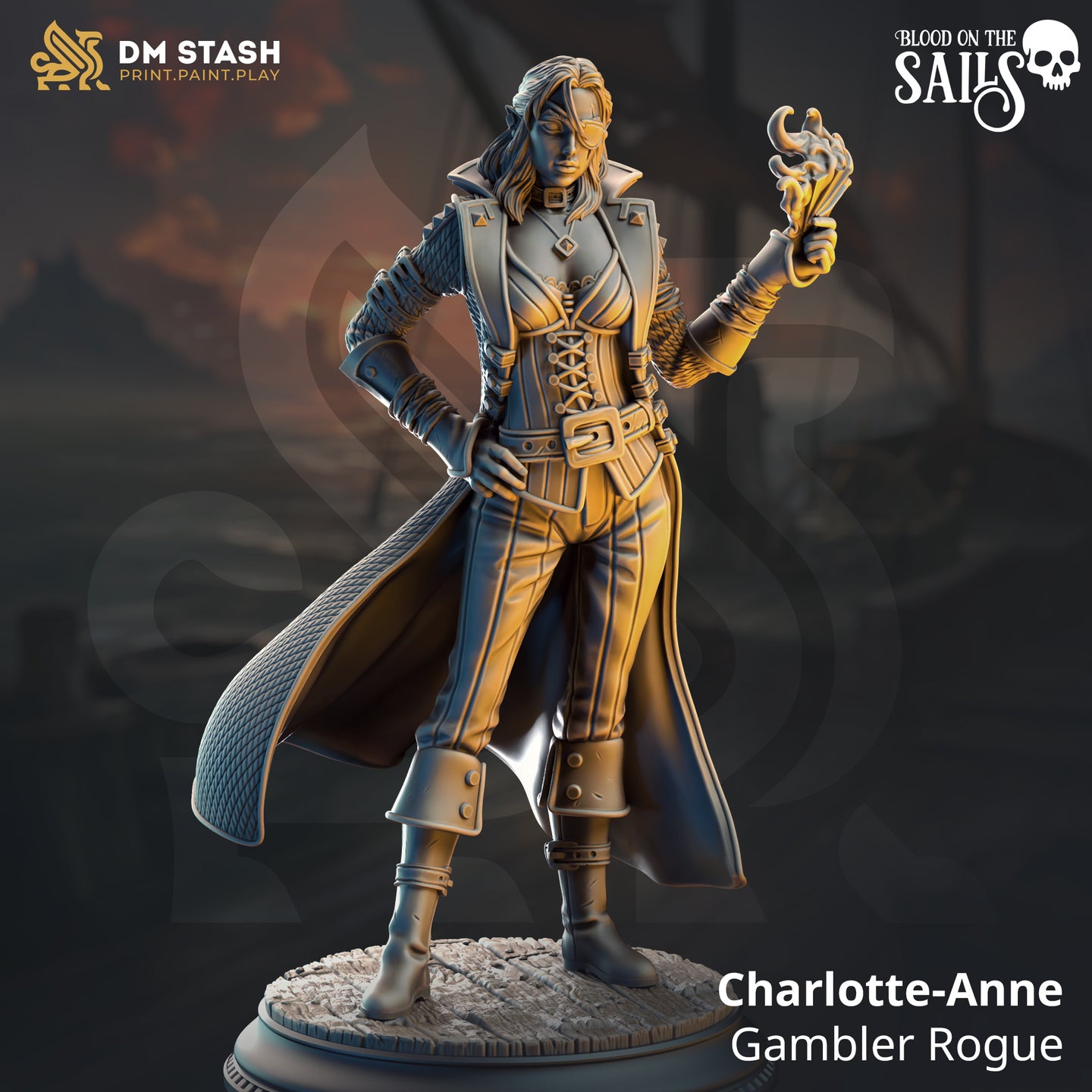 Gambler Rogue (Charlotte-Anne) by DM Stash