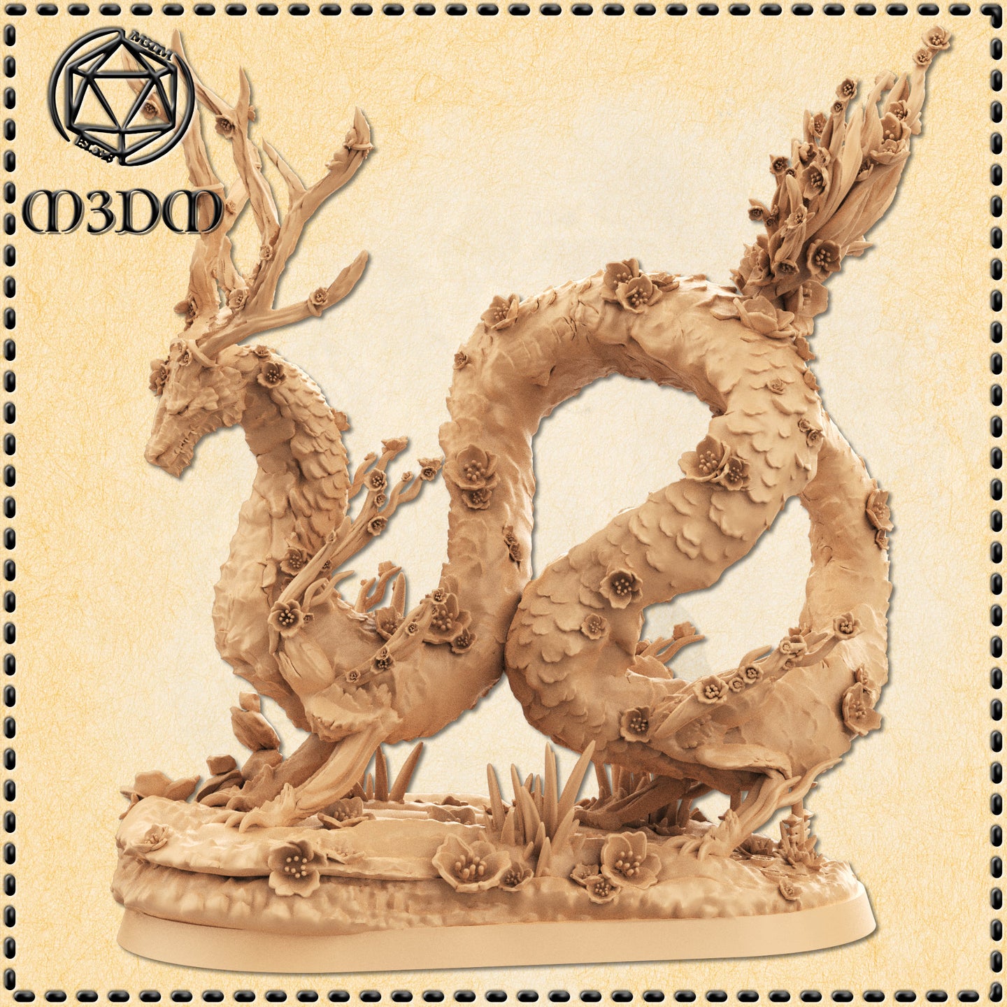 Cherry Blossom Dragon by Mia Kay M3DM