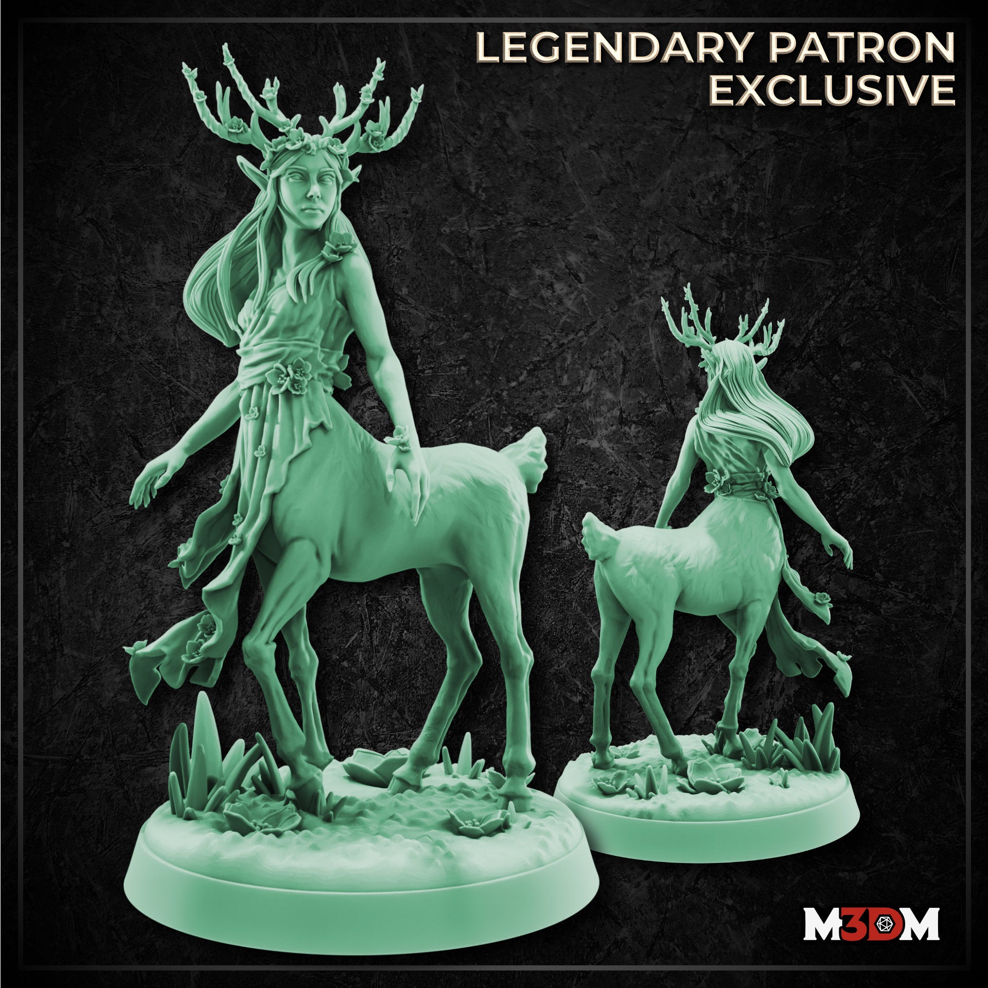 Cherry Blossom Druid Centaur by Mia Kay M3DM