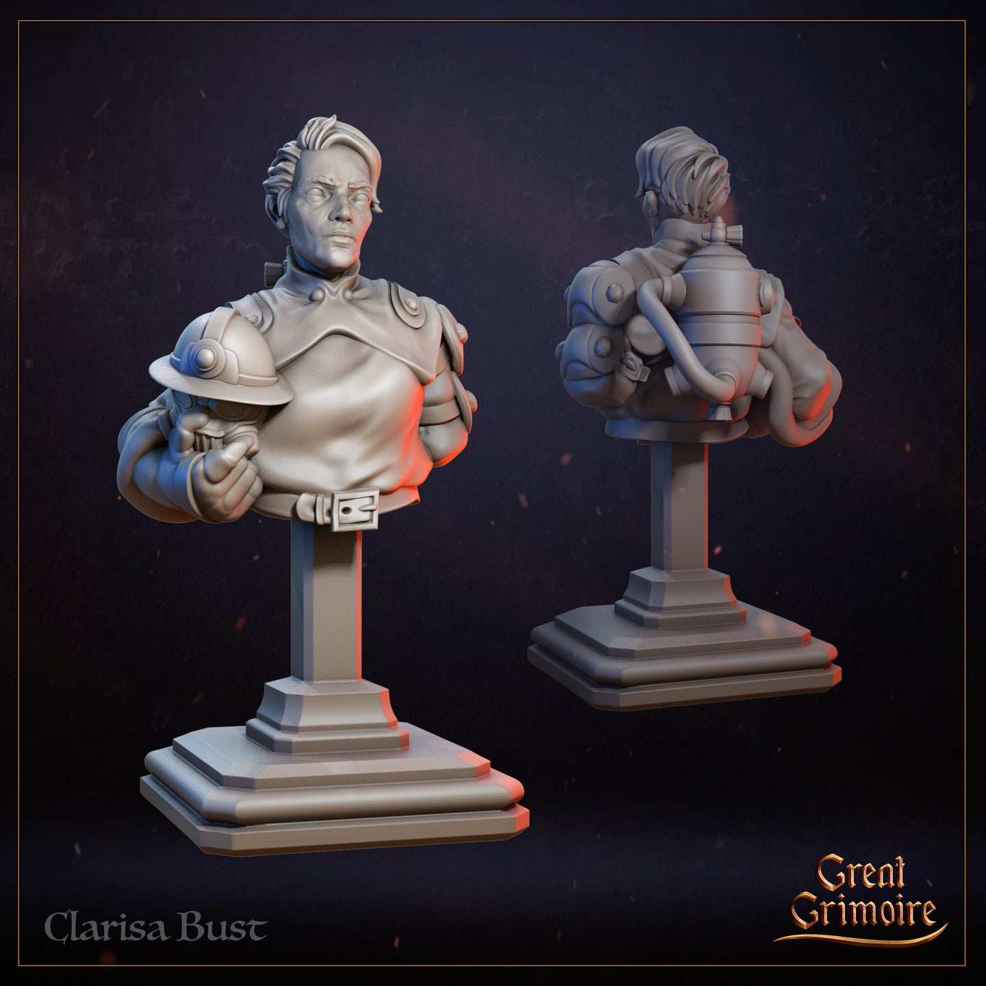 Clarisa Bust  by Great Grimoire