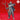 Front view of an unpainted grey resin render of Druid 03 by Yasashii Kyojin Studios — a hooded, masked male figure with large antlers rising from behind his hood, holding a gnarled twisted wooden staff in his left hand and reaching forward with his right hand, wearing a flowing cloak, layered pouches, and armoured boots