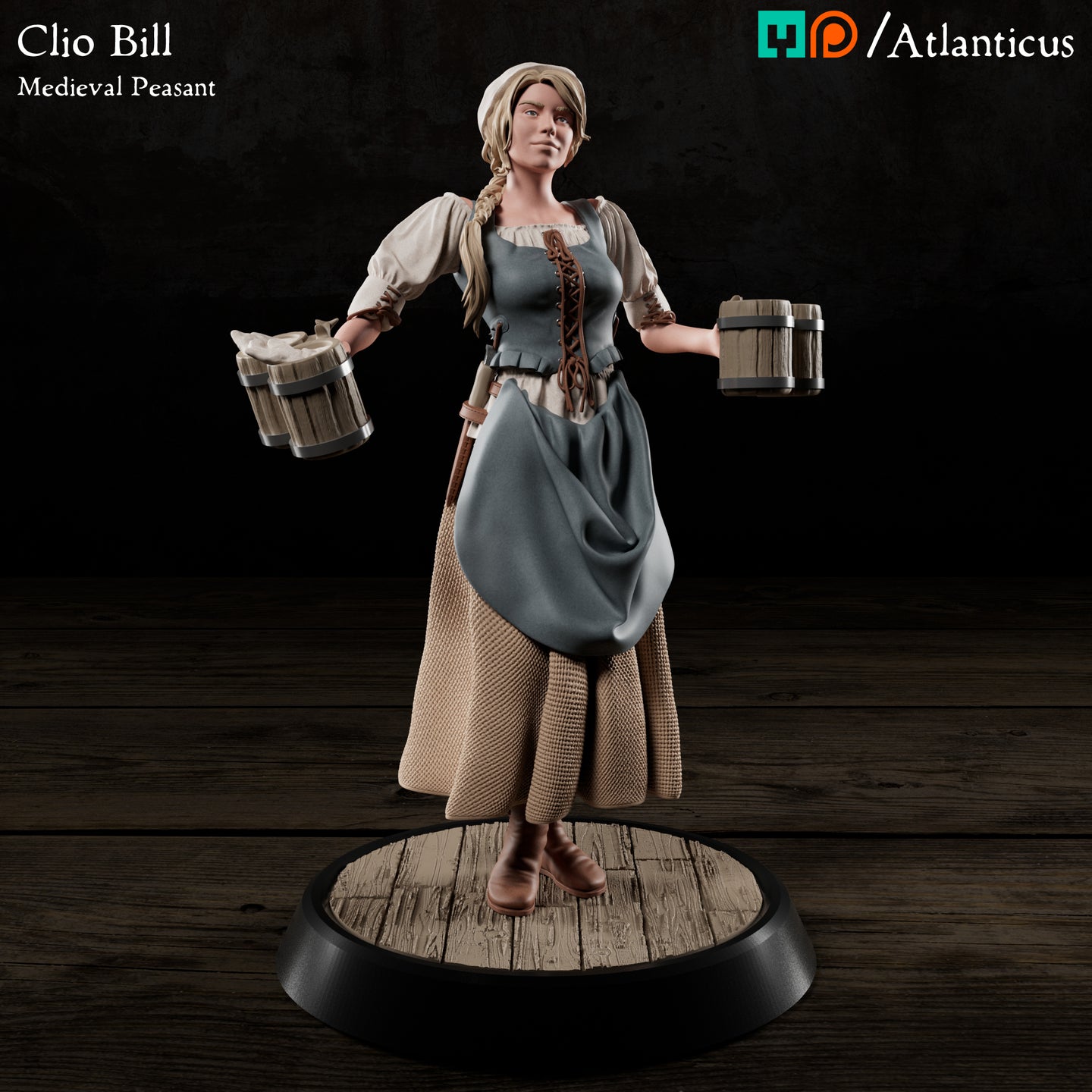 Clio Bill Barmaid by Atlanticus Arts