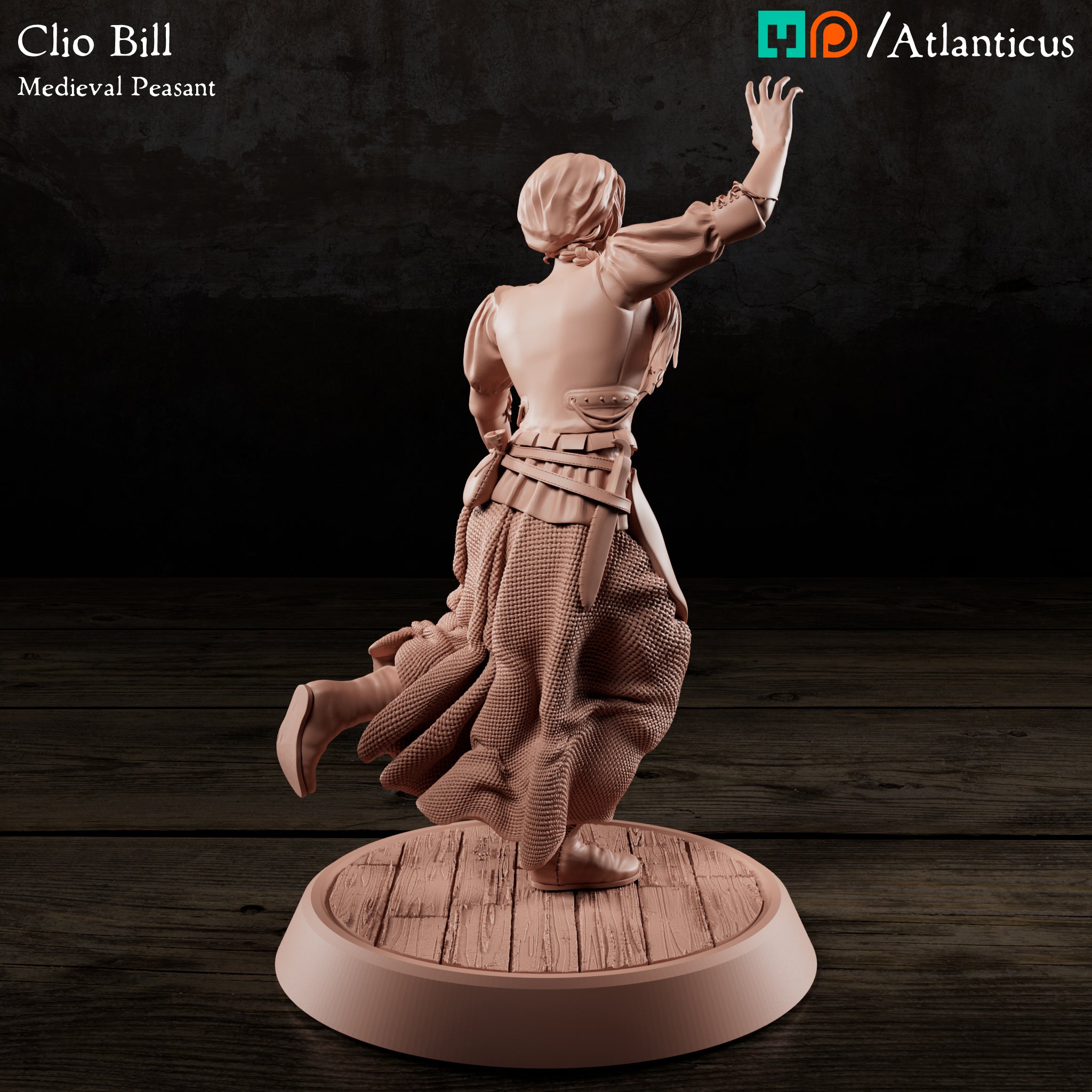 Clio Bill Fleeing by Atlanticus Arts