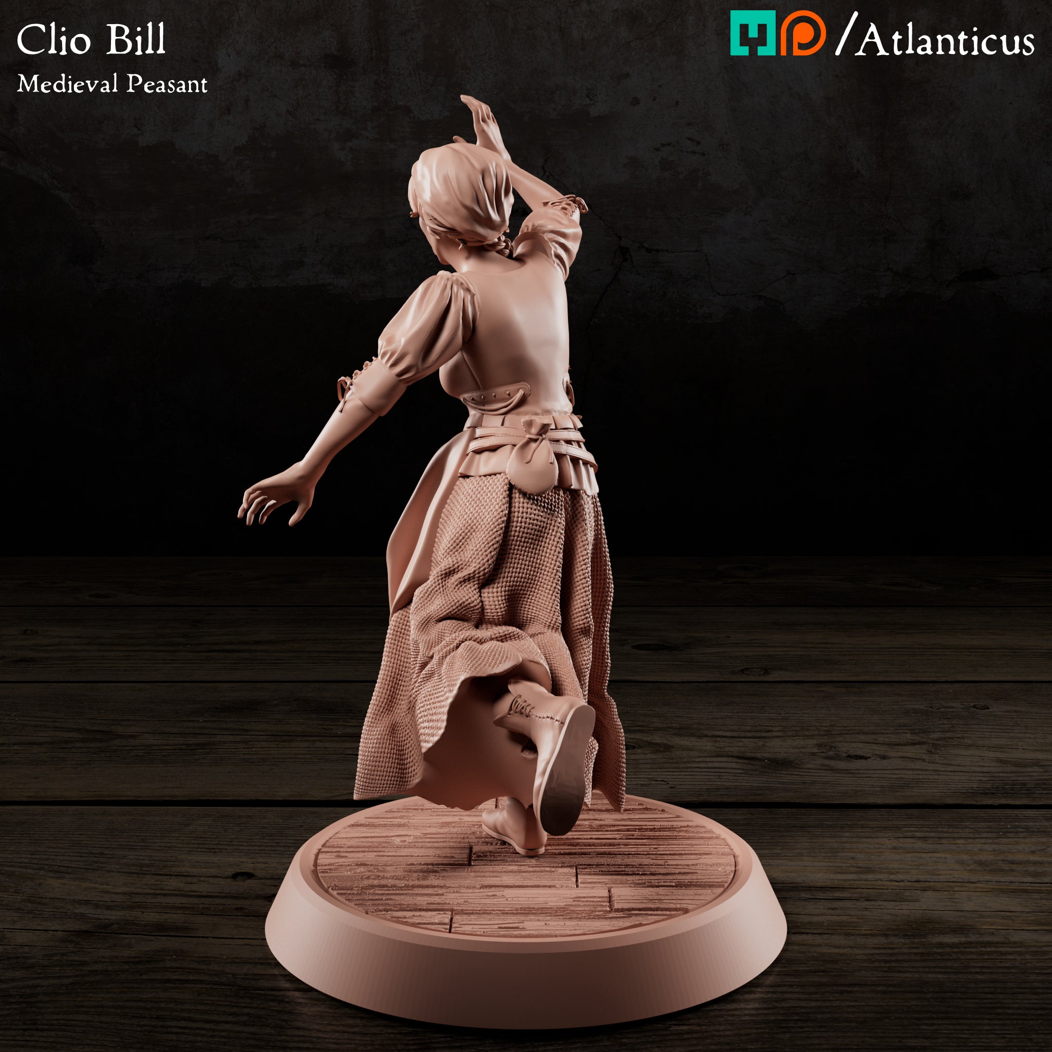 Clio Bill Fleeing by Atlanticus Arts