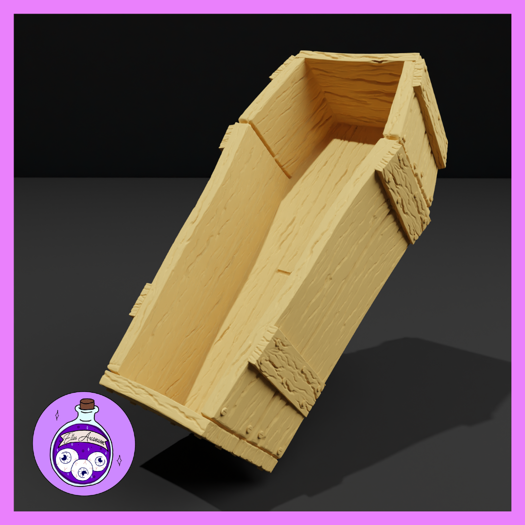 Coffin Open by Ella's Arcanum