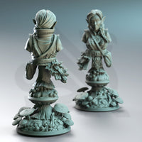 Halfling Druid (Cordelia the Homestead Hermit) Bust  by DM Stash